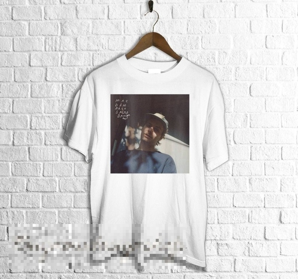 Mac Demarco White T Shirt  Mac Demarco Shirt  Mac Demarco Clothing